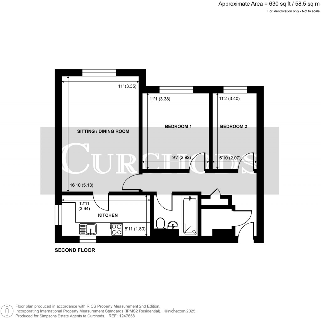 Floorplans For Calluna Court, Woking, Surrey