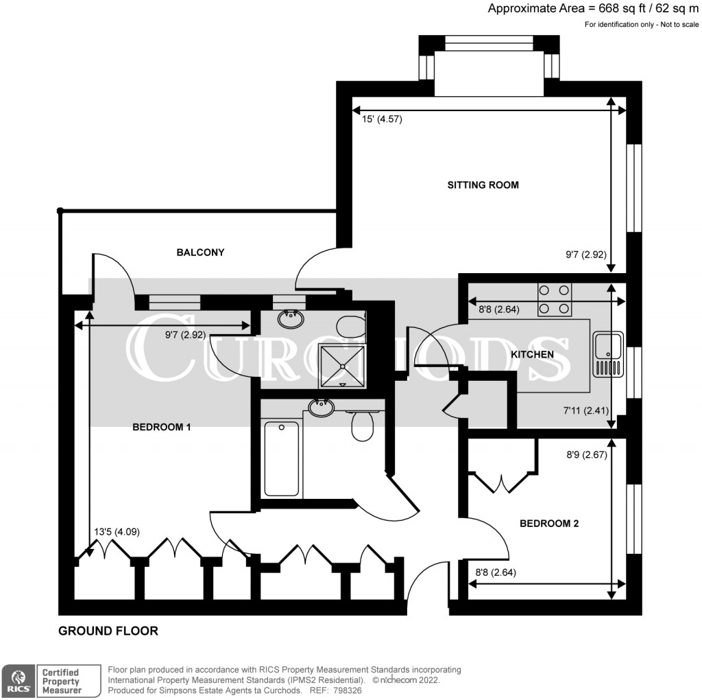 Floorplans For St. Johns, Woking, Surrey