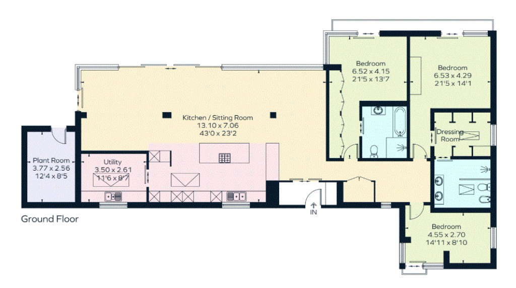 Floorplans For Sutton Green, Guildford, Surrey