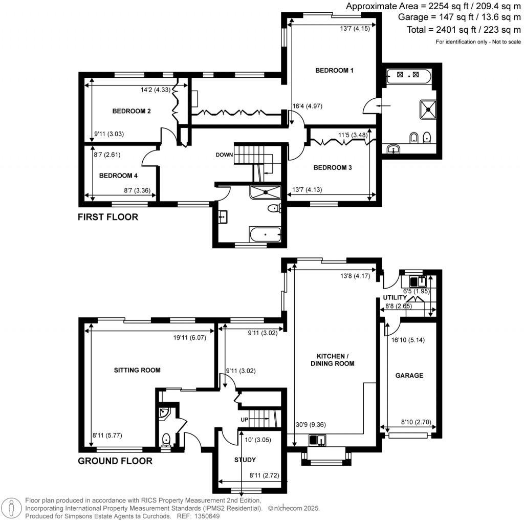 Floorplans For Horsell, Surrey