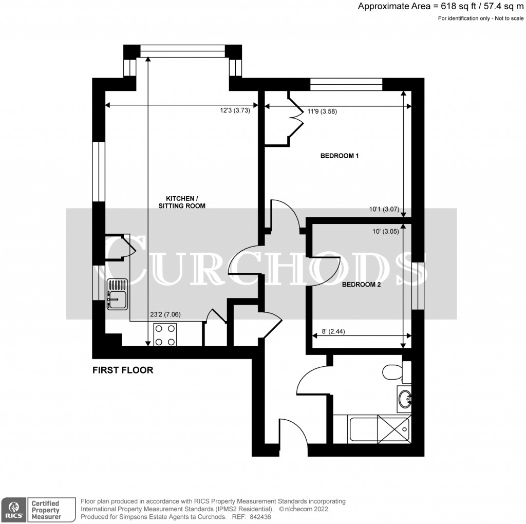 Floorplans For College Court, 17 College Road, Woking, GU22