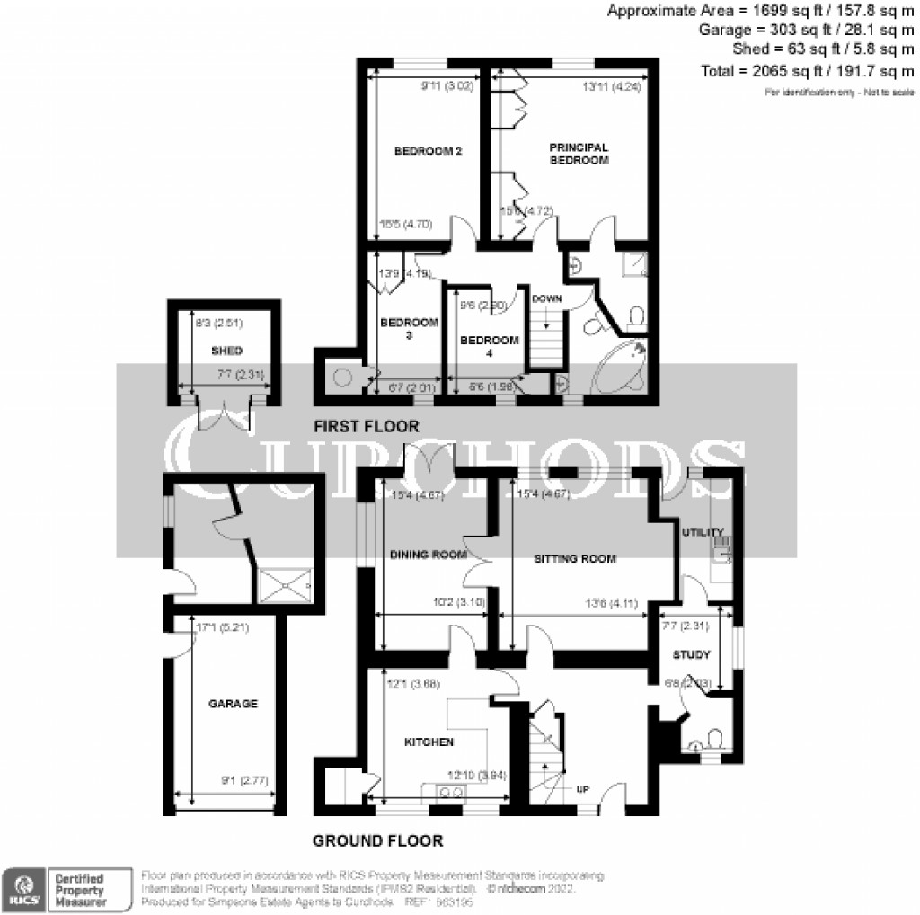 Floorplans For Knaphill, Woking, Surrey