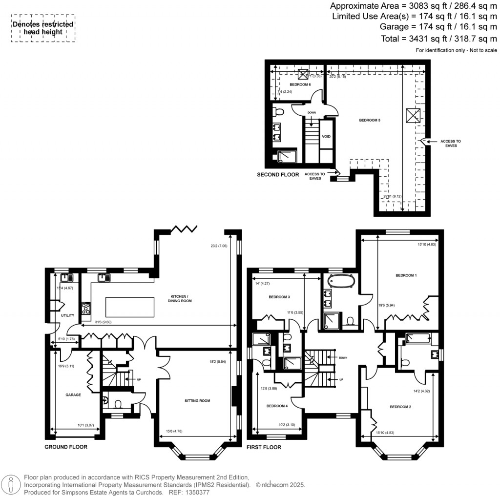Floorplans For Woking, Surrey