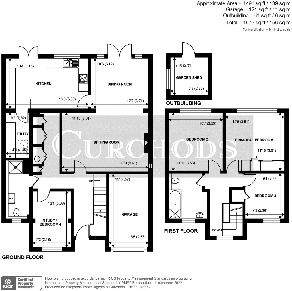 Floorplans For Turnoak Avenue, Woking, GU22