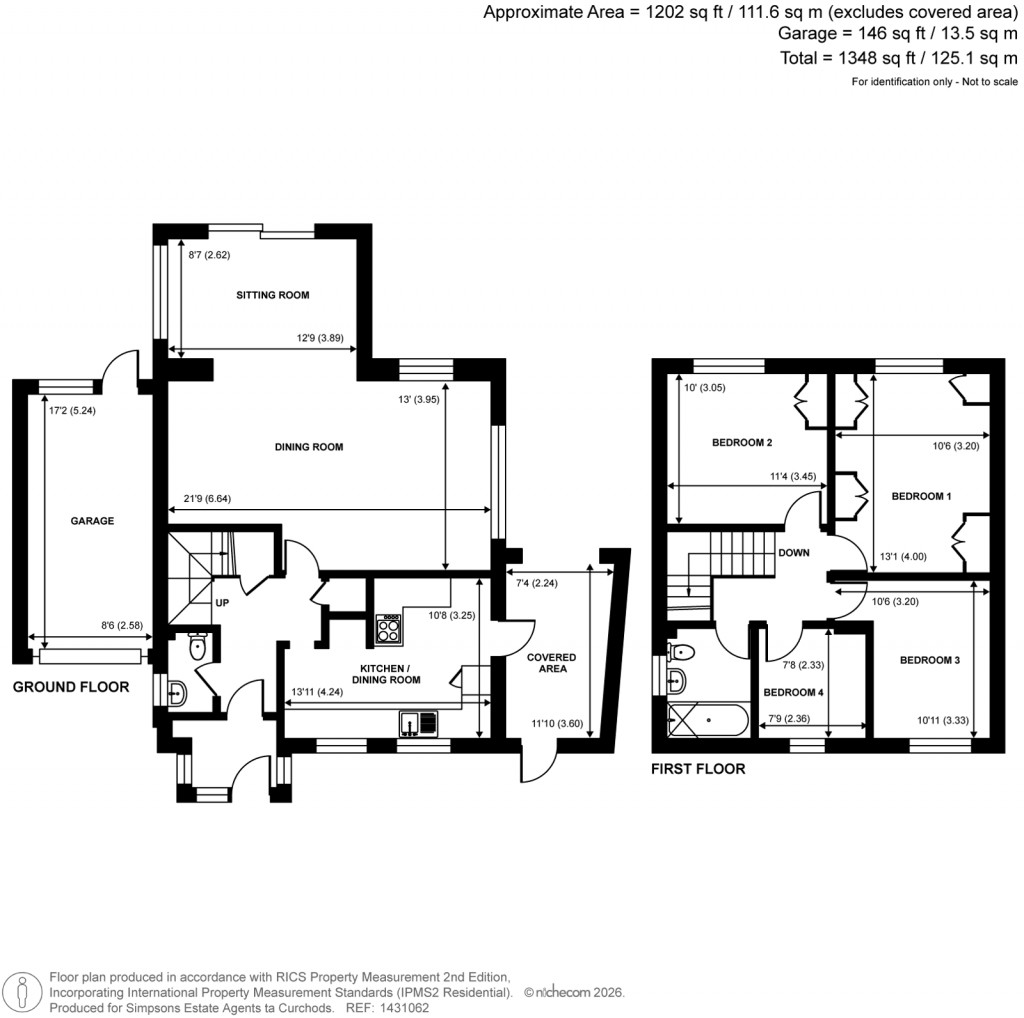 Floorplans For Woking, Surrey