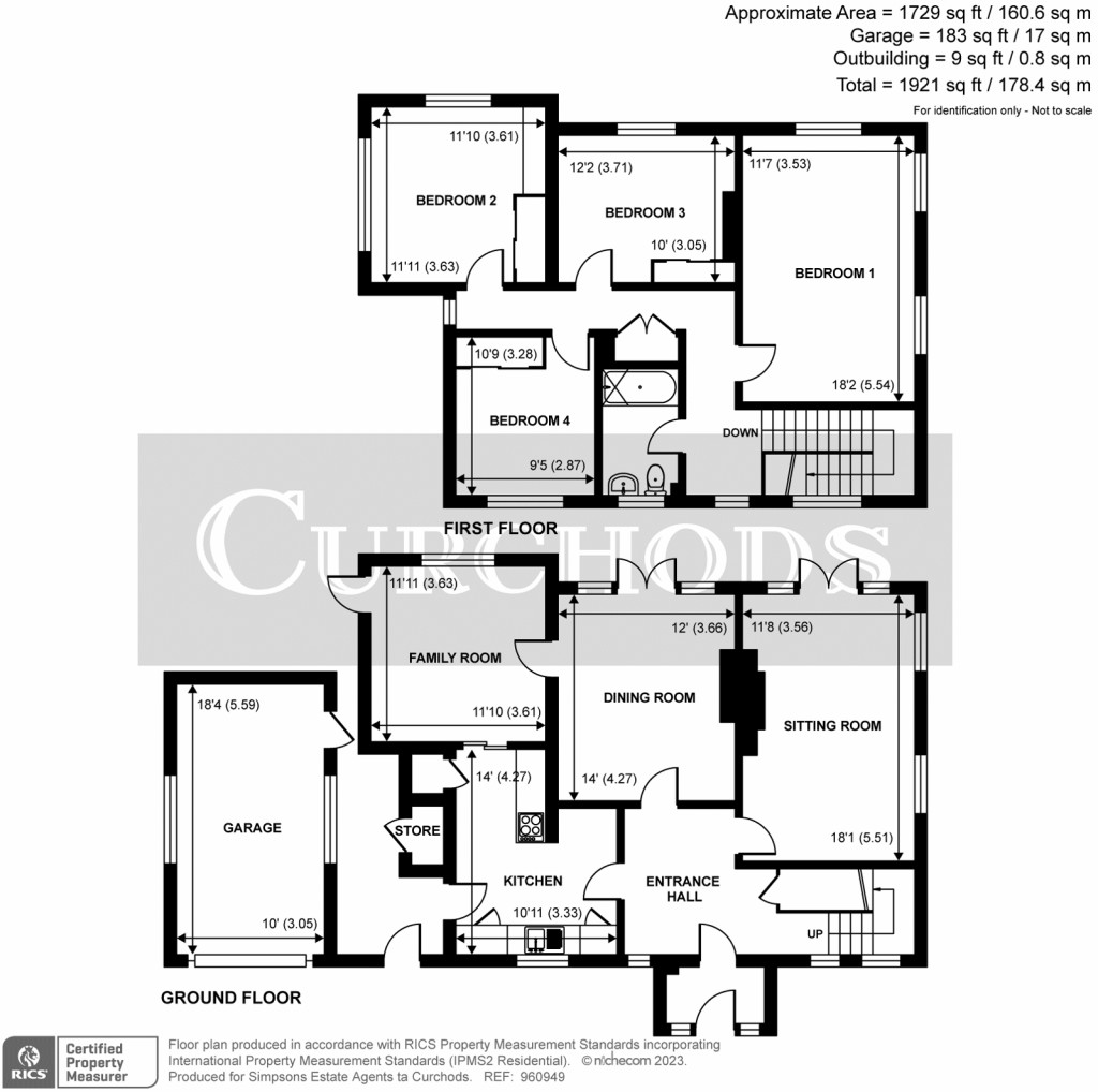 Floorplans For Sheets Heath Lane, Brookwood, Woking, GU24