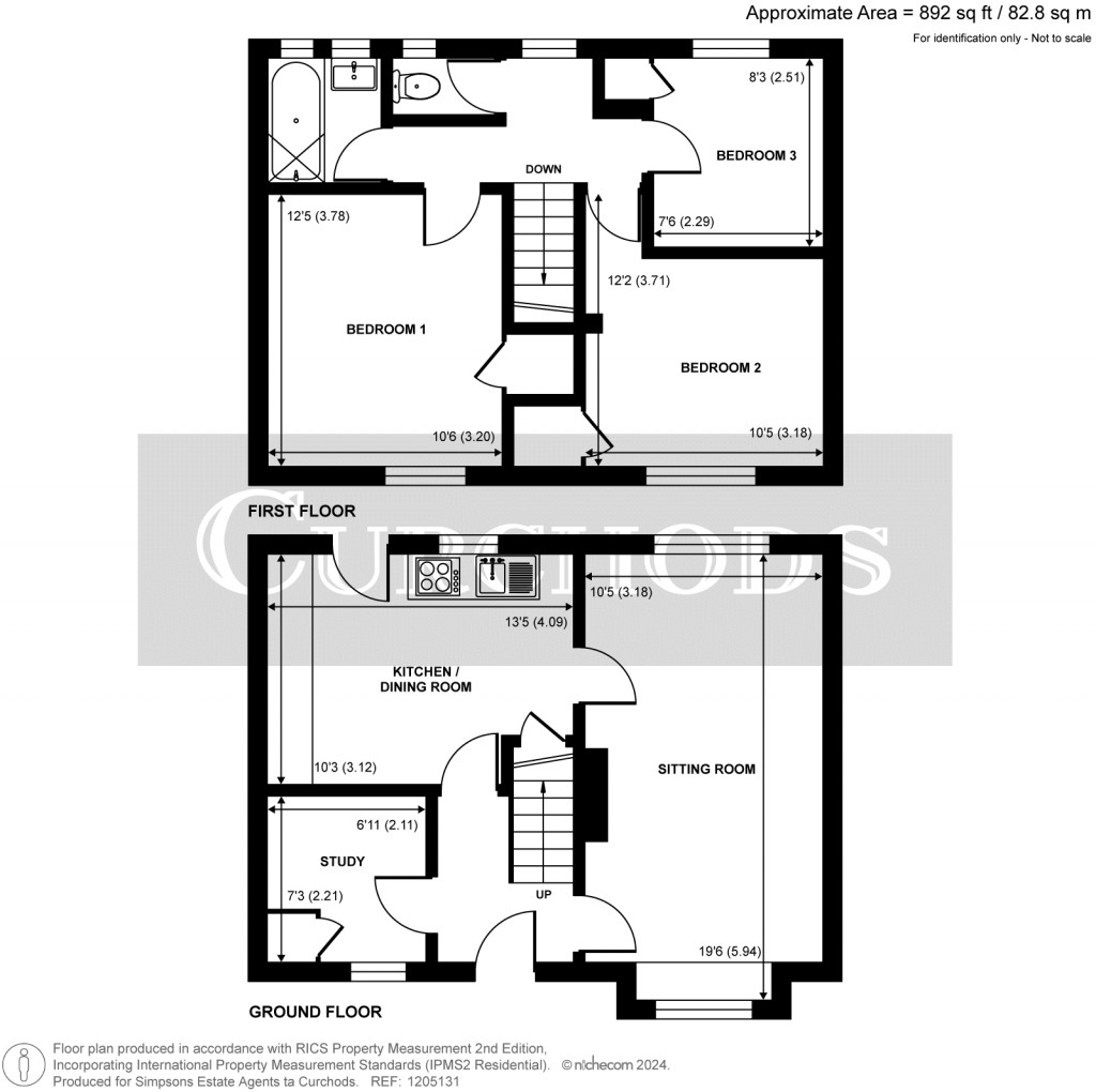 Floorplans For Balmoral Drive, Woking, GU22