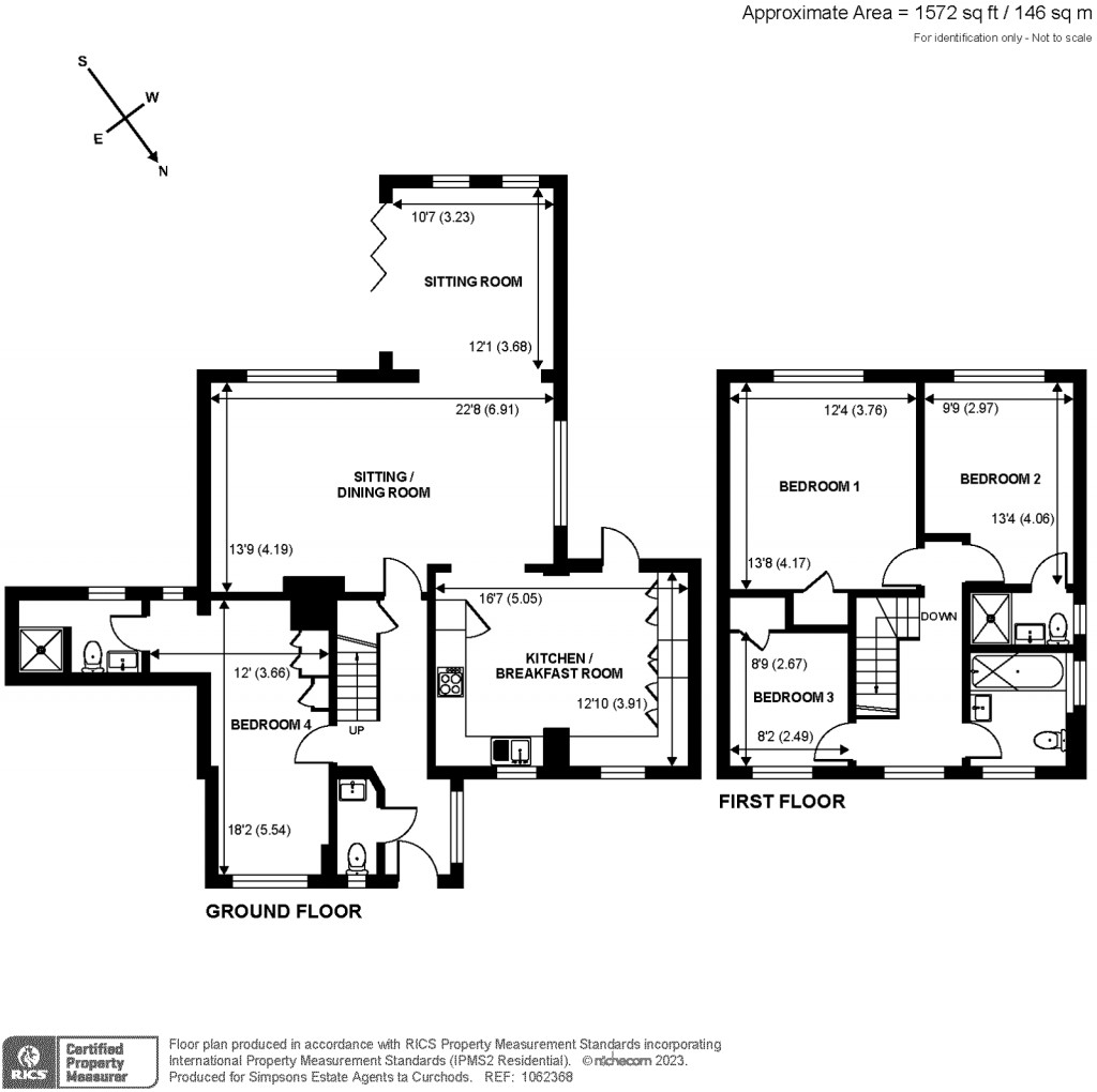 Floorplans For St. Johns Rise, St Johns, Surrey