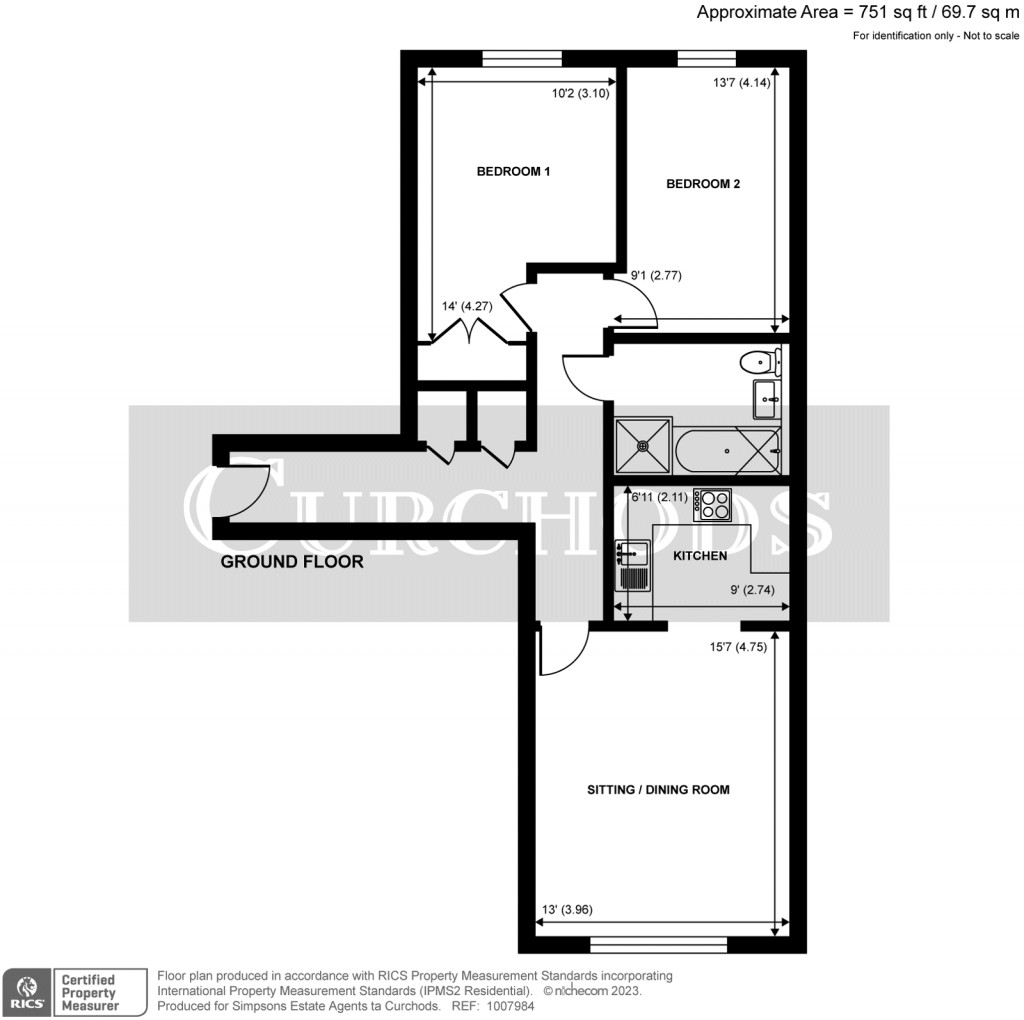 Floorplans For York Road, Woking, Surrey