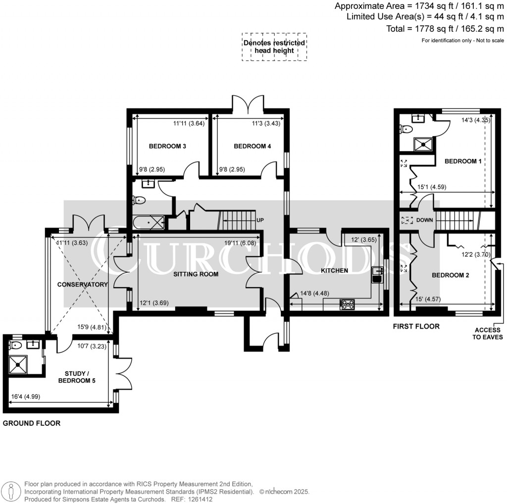 Floorplans For Mill Lane, Pirbright, GU24