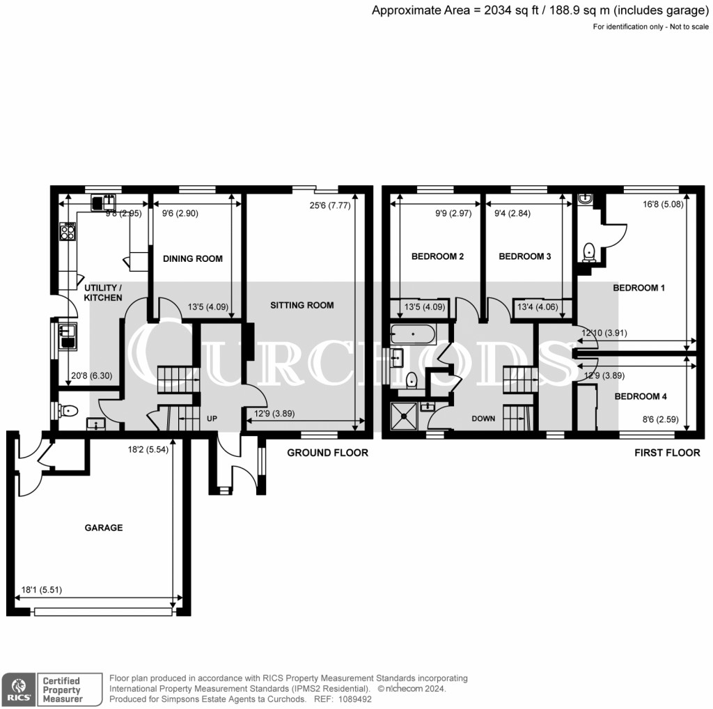 Floorplans For Ashwood Road, Woking, GU22