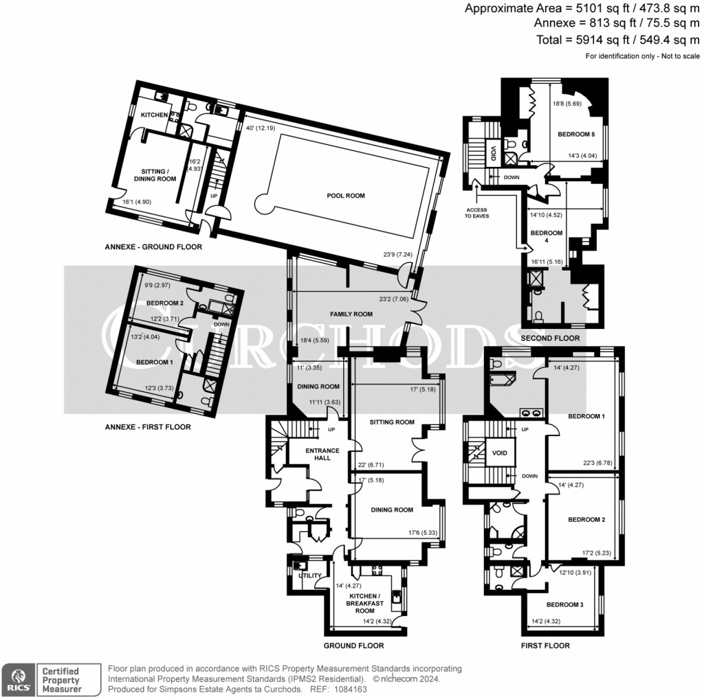 Floorplans For Heath House Road, Woking, GU22