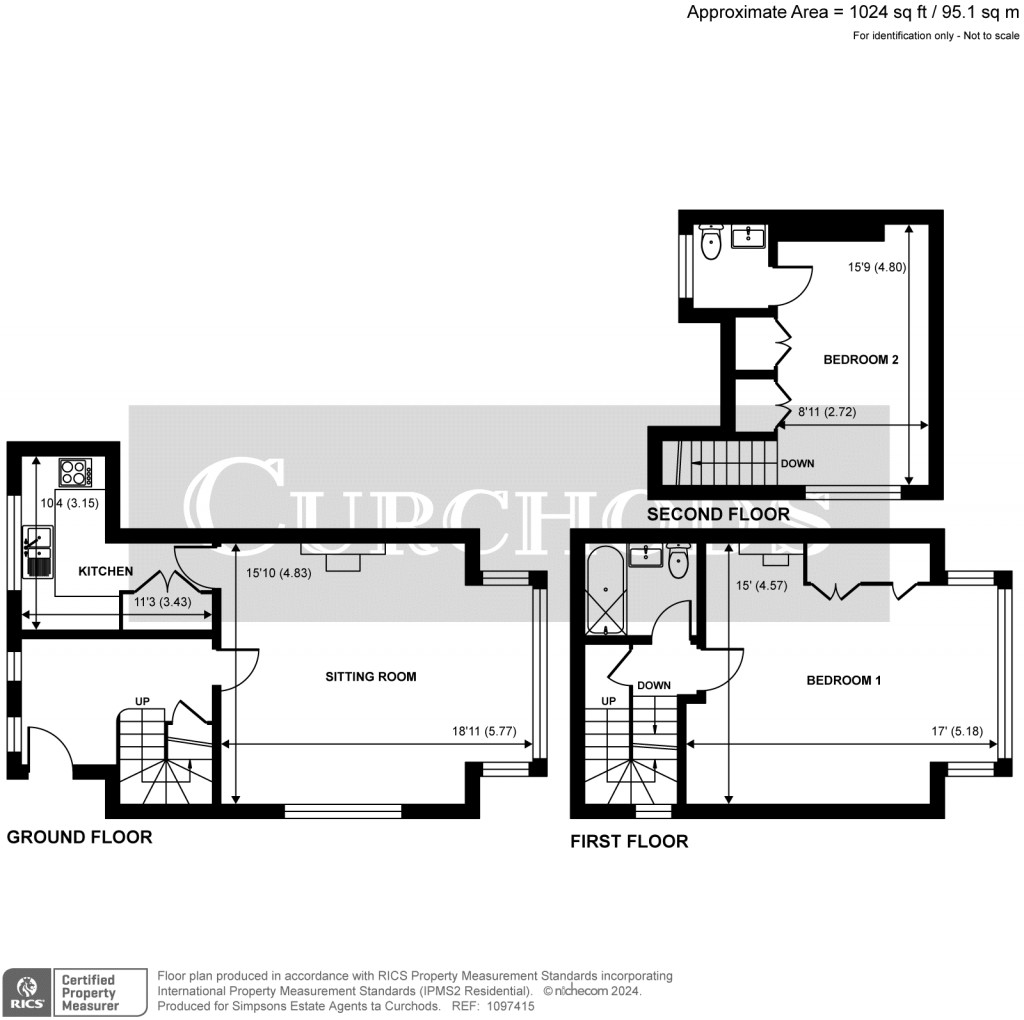 Floorplans For St Johns Lodge, St Johns, Woking