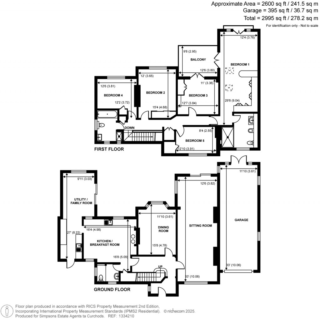 Floorplans For White Rose Lane, Woking, Surrey