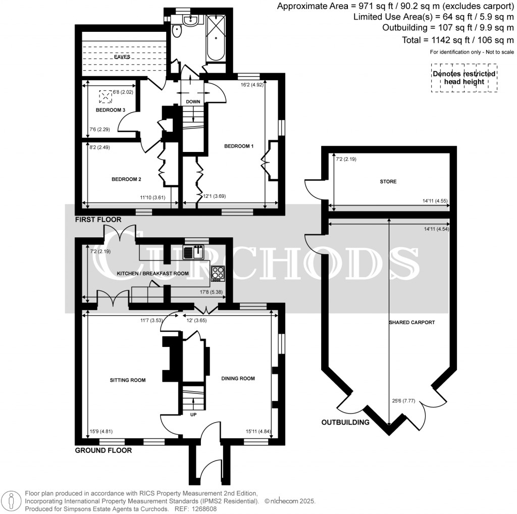 Floorplans For Old Woking, Woking, Surrey