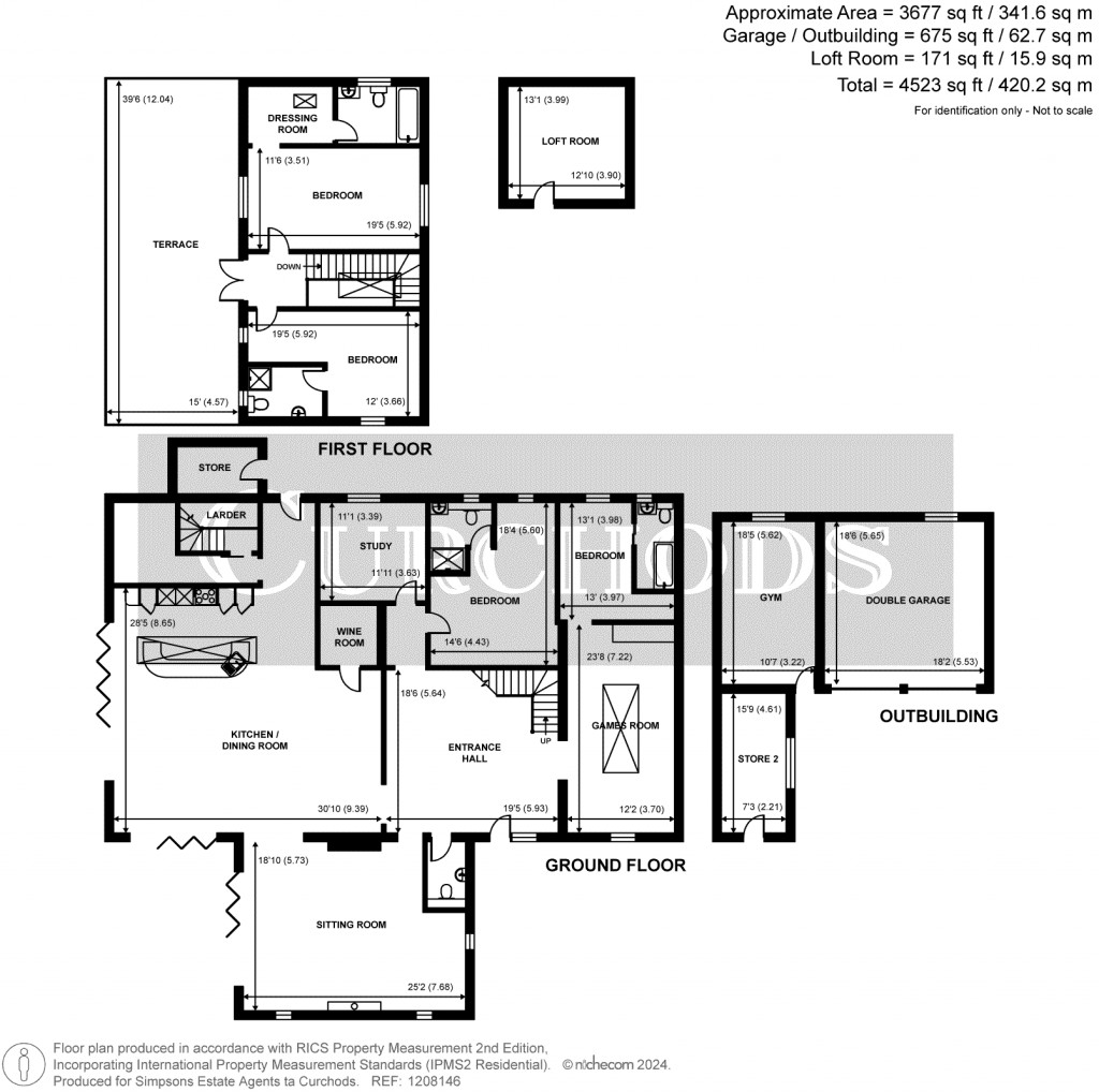 Floorplans For Clodhouse Hill, Woking, GU22