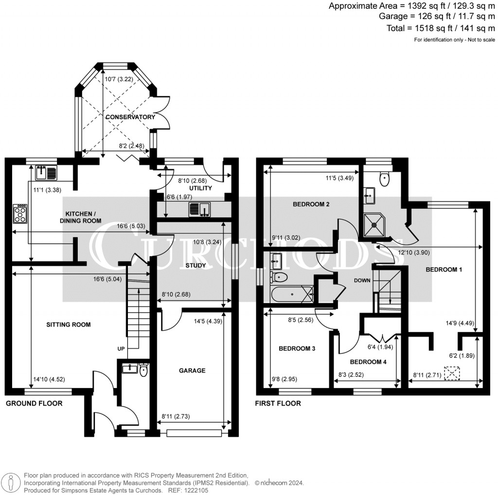 Floorplans For West End, Woking, Surrey