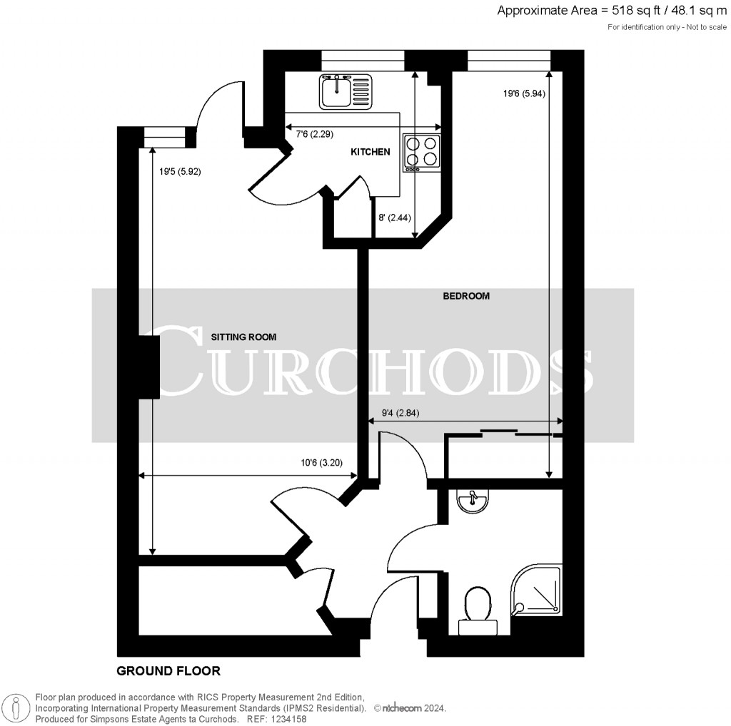 Floorplans For Beaufort Lodge, Woking, Surrey