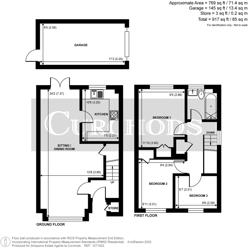 Floorplans For Knightswood, Woking, Surrey