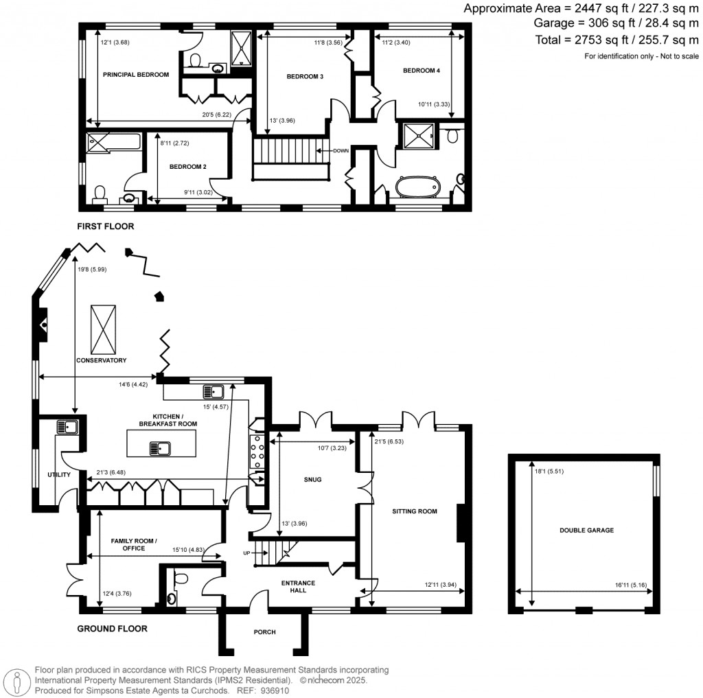 Floorplans For Hook Heath Road, Hook Heath, GU22