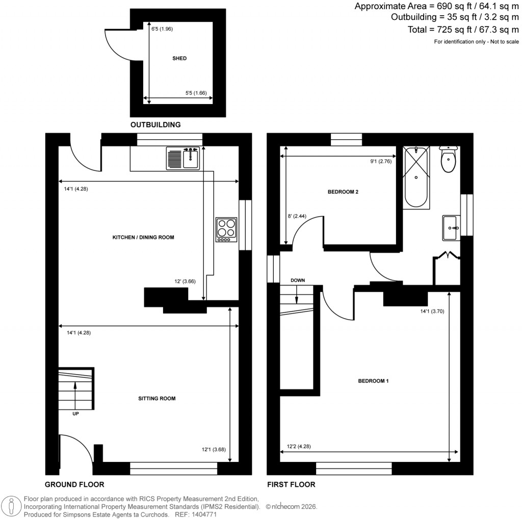 Floorplans For Kingfield, Woking
