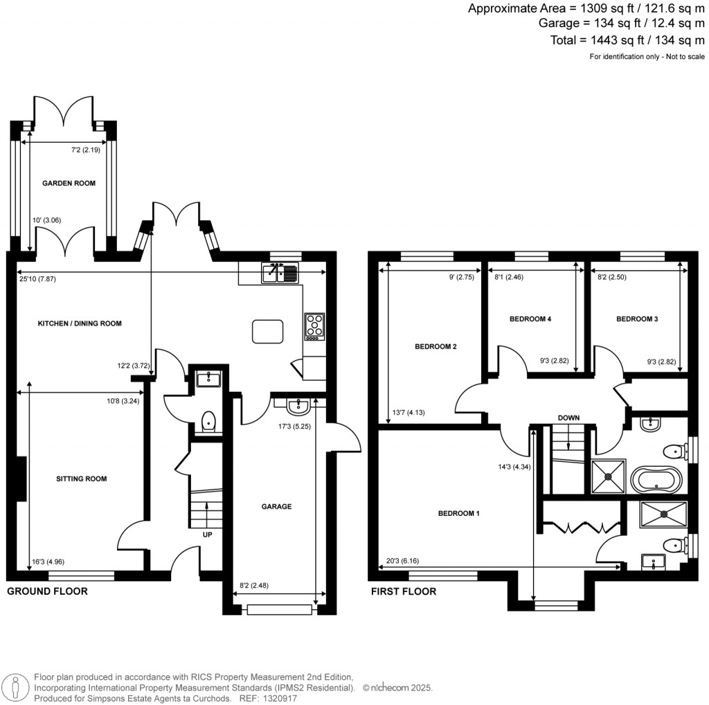 Floorplans For Knaphill, Woking, Surrey