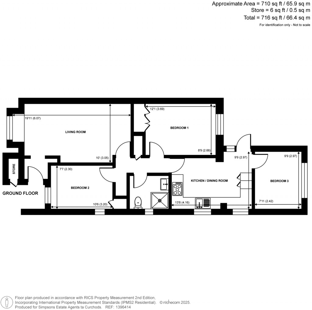 Floorplans For Martindale Road, Woking, Surrey