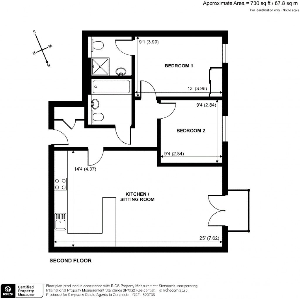 Floorplans For Brookwood, Woking, Surrey