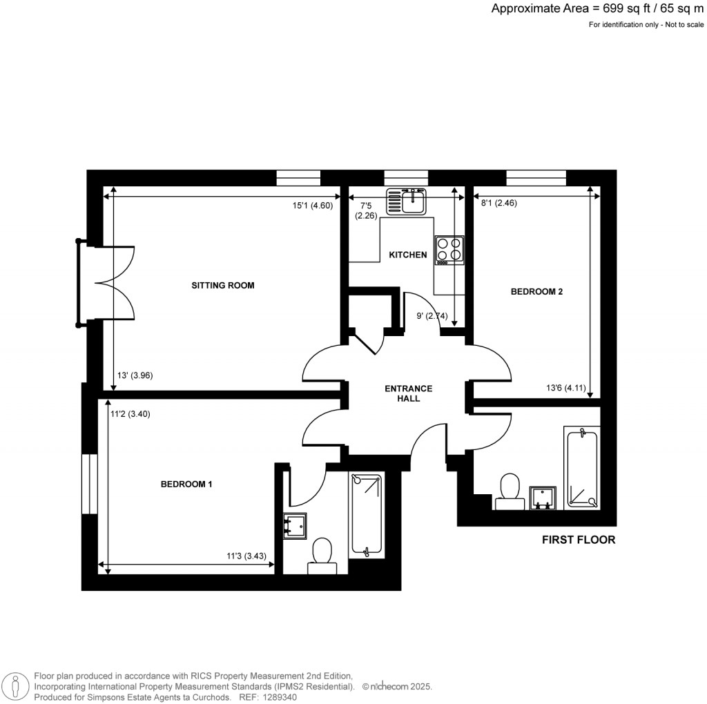 Floorplans For Kings Gate, Woking, Surrey