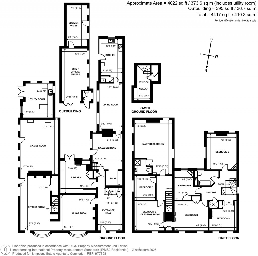 Floorplans For High Street, Ripley, Surrey