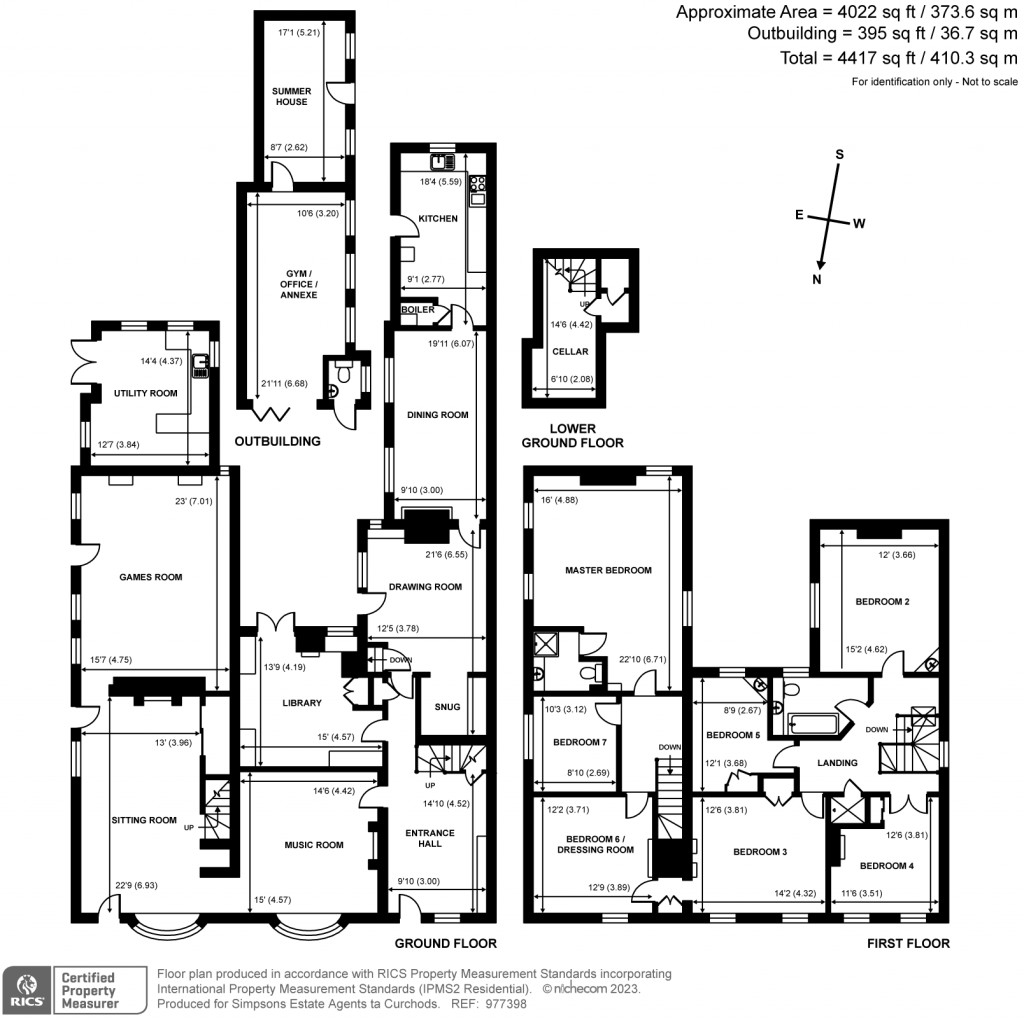 Floorplans For High Street, Ripley, GU23