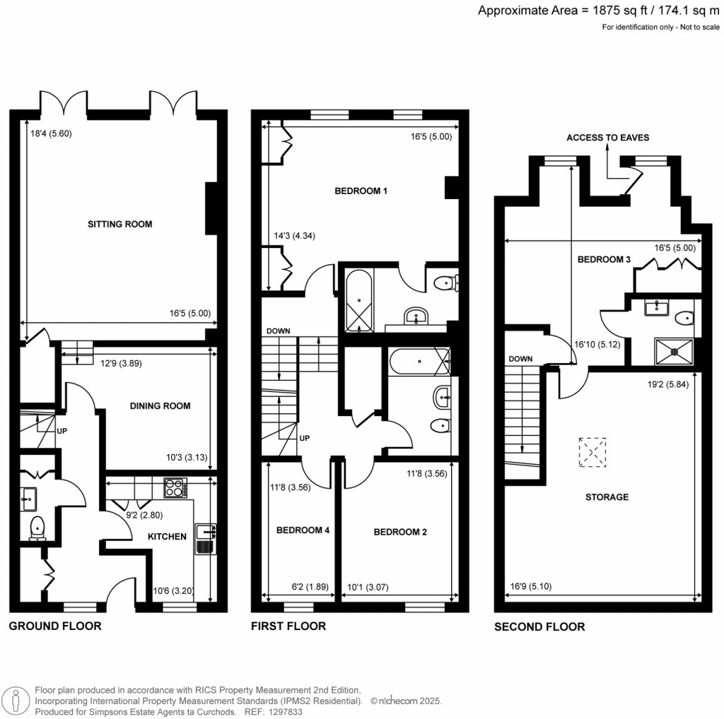 Floorplans For Hook Heath, Woking