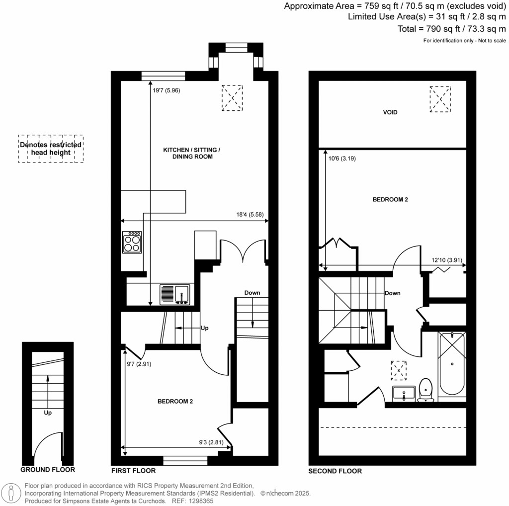 Floorplans For Hedgerley Court, Woking, Surrey