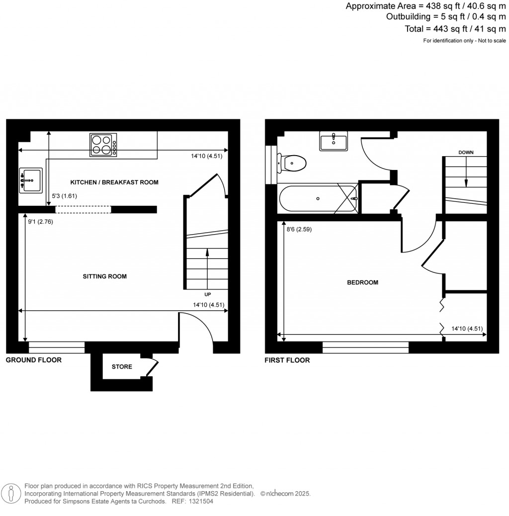 Floorplans For Tintagel Way, Woking, Surrey
