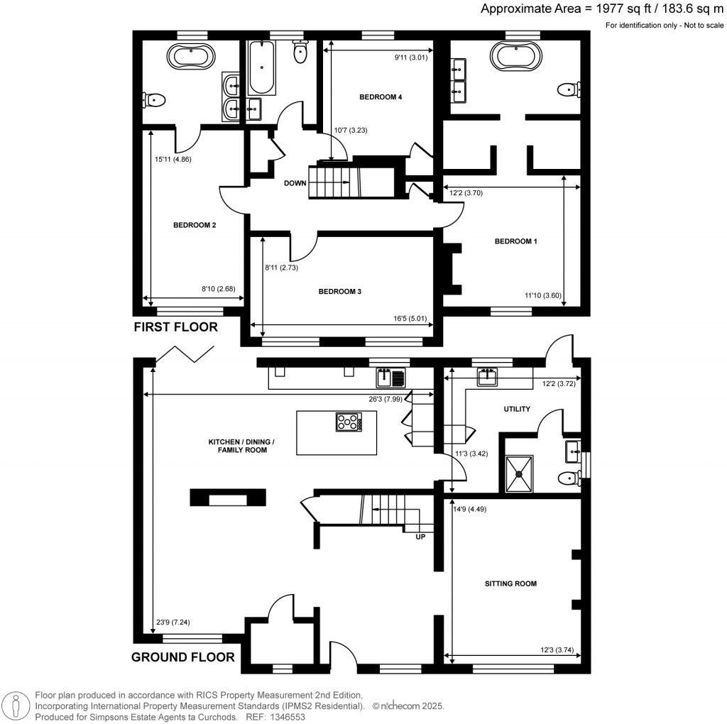 Floorplans For Horsell, Woking, Surrey