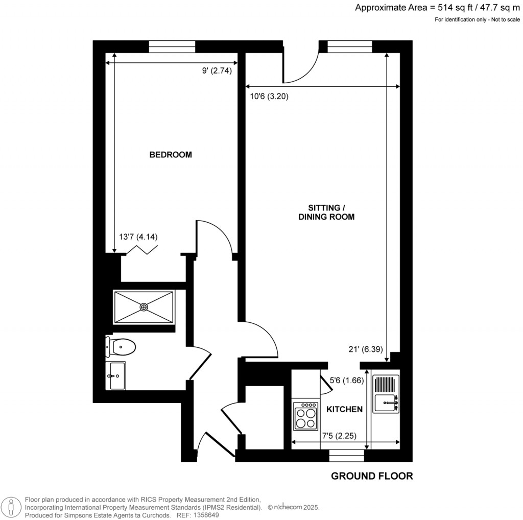 Floorplans For Mount Hermon Road, Woking