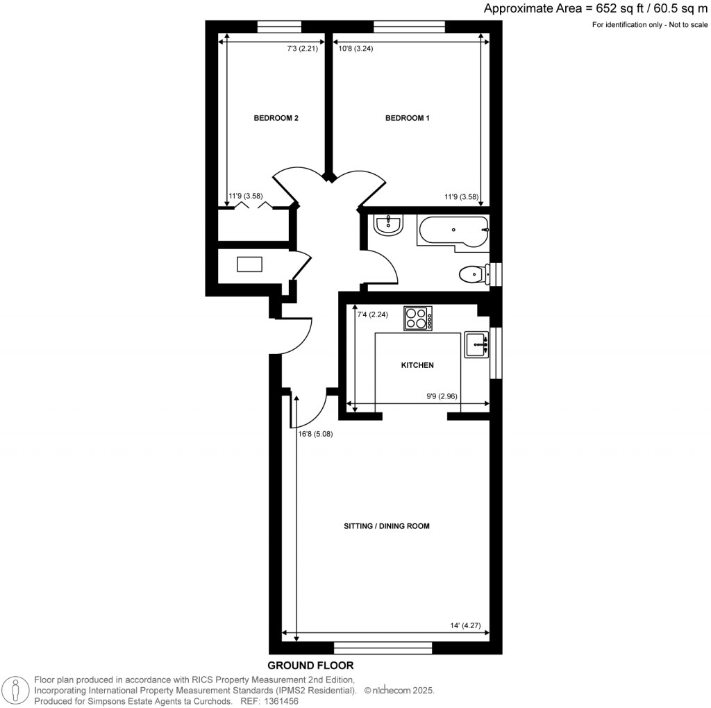Floorplans For Dorchester Court, Woking, Surrey