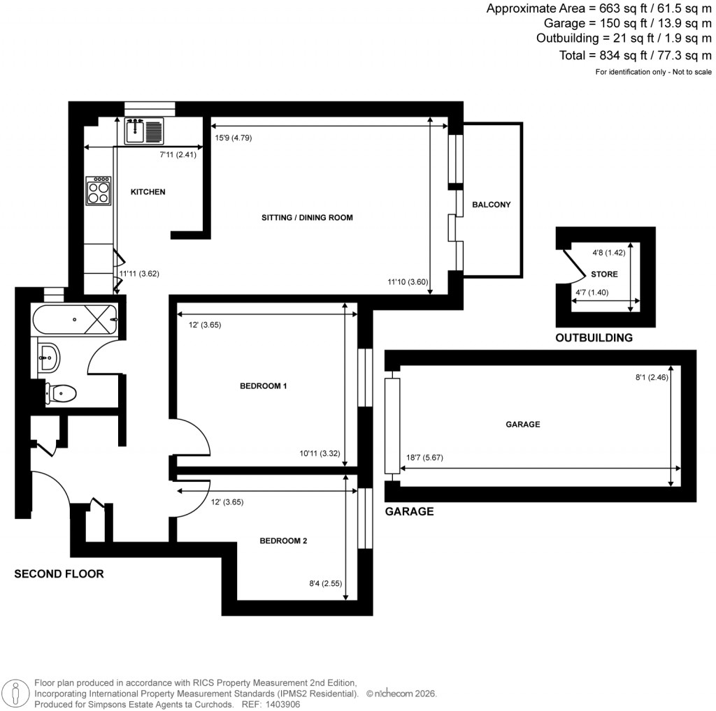 Floorplans For Woking, Surrey
