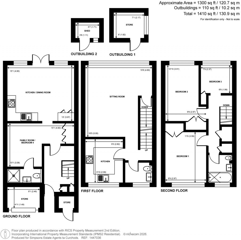 Floorplans For Moorholme, Woking