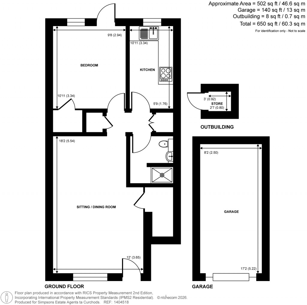 Floorplans For Goldsworth Park, Woking