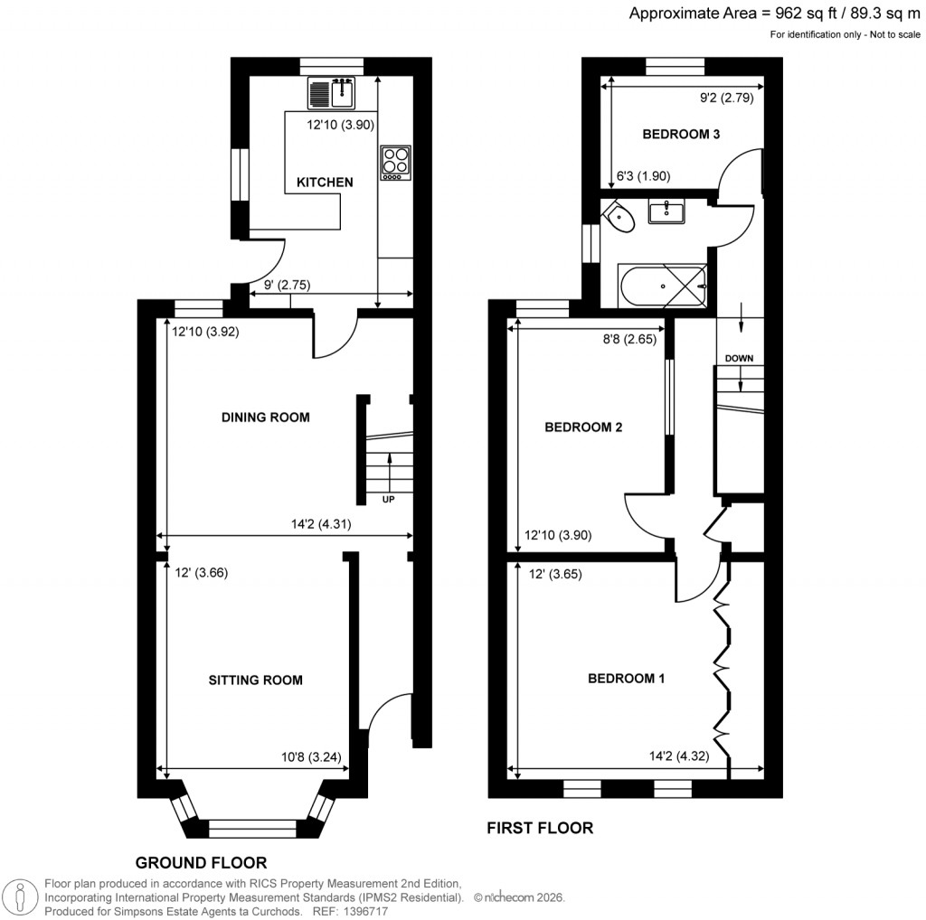 Floorplans For Knaphill, Woking, Surrey