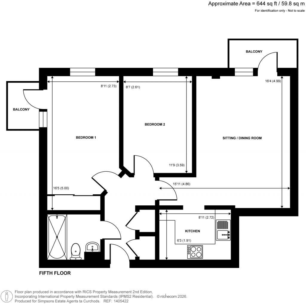 Floorplans For Victoria Way, Woking, Surrey