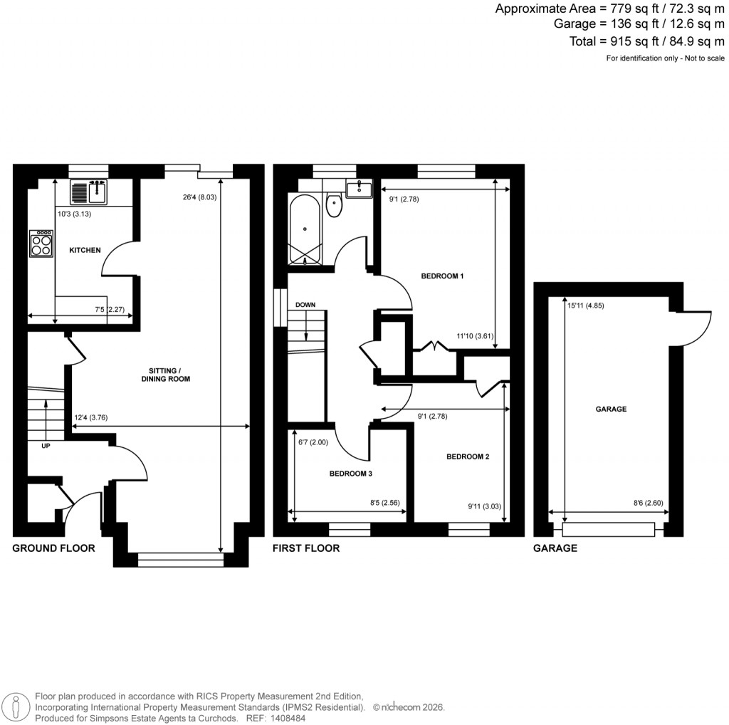 Floorplans For Knightswood, Woking, Surrey