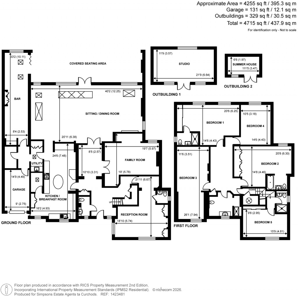 Floorplans For Send, Woking, Surrey
