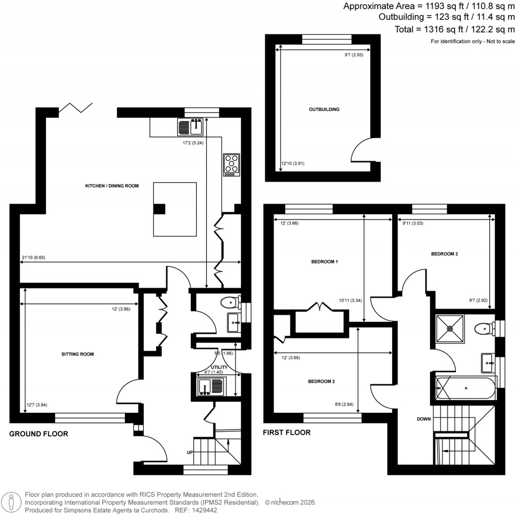 Floorplans For West End, Woking