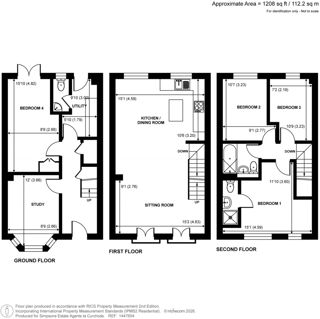 Floorplans For White Rose Lane, Woking