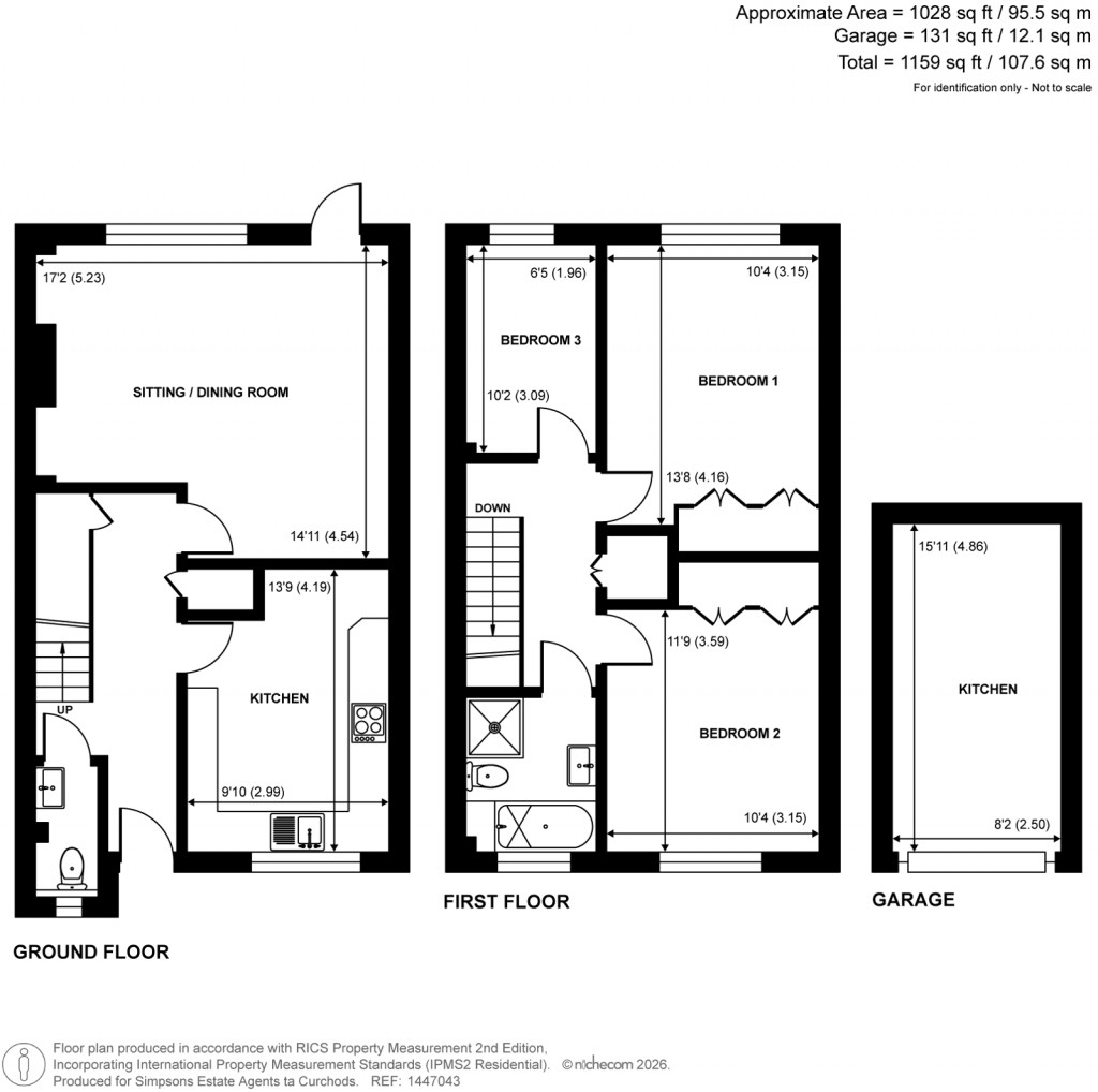 Floorplans For Belgrave Manor, Woking, Surrey