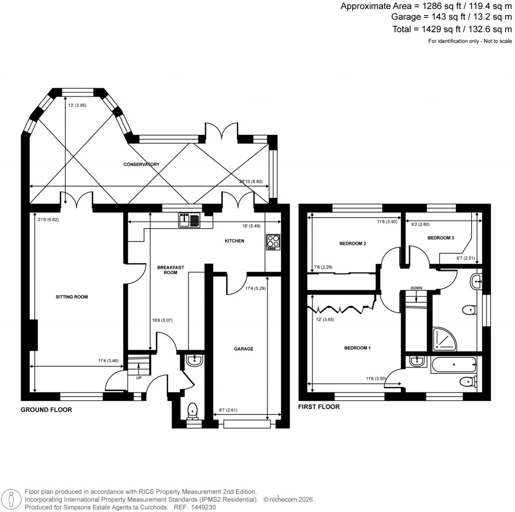 Floorplans For Send, Woking, Surrey