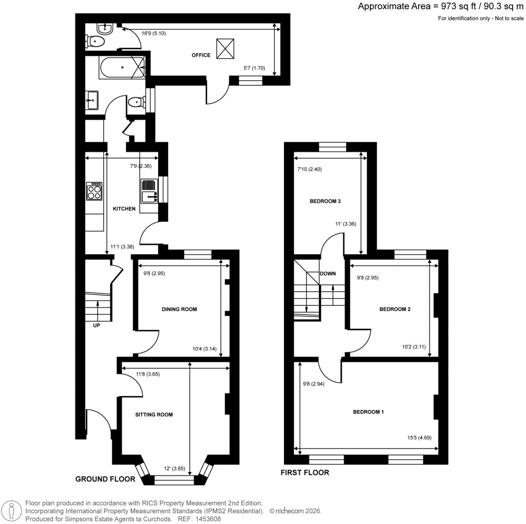 Floorplans For Chobham, Woking, Surrey