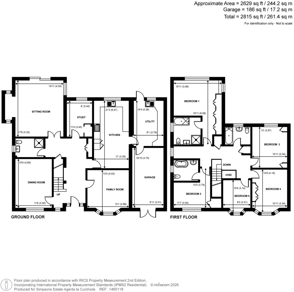 Floorplans For White Rose Lane, Woking, Surrey